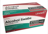 Alcohol swabs box 100