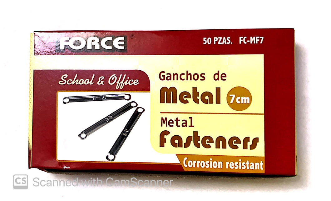 Fastener set 50 metal